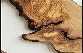 An Organic Wood Triptych Wall art — Three Individual Frames, One Continuous Story.
