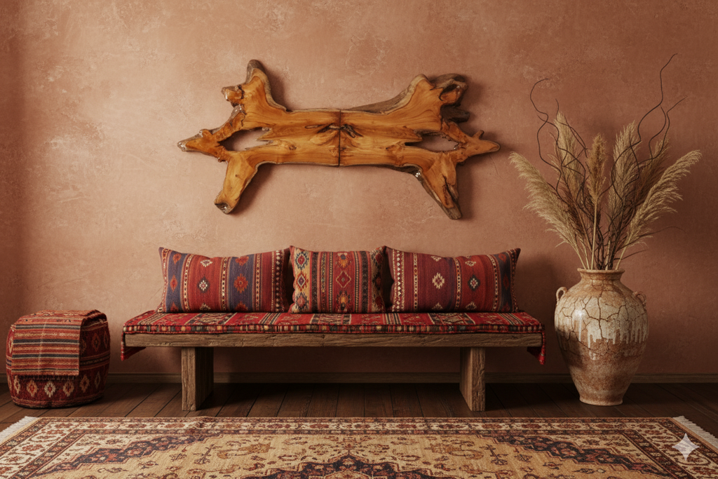 An Organic Driftwood Teak Wall Sculpture — A Symbol of Growth, Strength & Success
