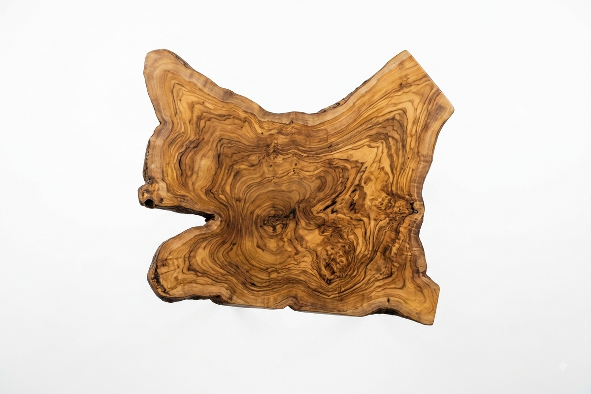 “The Living Edge” – Premium Solid Teak Wood Coffee Table